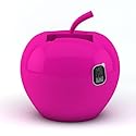 Charge 'N' Fruits Apfel Dockingstation für Handys und MP3-Player  pink