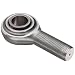 RBC Heim Bearings M12CR 0.7500" Bore, .7500-16 Threads Male Rod End Bearing, 2 Piece Metal-To-Metal