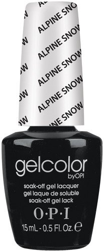 OPI Gel Color - Alpine Snow 15ml - Soak Off Gel Lacquer OPI Gel Color - Alpine Snow 15ml - Soak Off Gel Lacquer