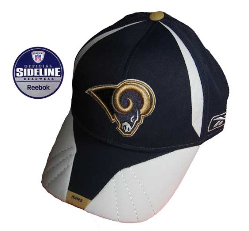 St. Louis Rams NFL Player Sideline Cap Reebok
