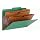 Smead Classification Folder, Legal, 2 Pockets, 2/5 Right Of Center, Green, 10 per Box (19083)
