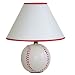Ore International Ceramic Baseball Lamp