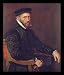 Anthony Mor (Portrait of Sir Thomas Gresham) Framed Art Poster Print - 11 X 17