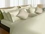 500 Thread Count Egyptian Cotton Sateen Extra Deep Pocket 6-Piece Sheet Set King Ivory