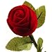 Red Rose Gift Box for Small Rings