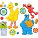 Big 33 Elmo-Big Bird Sesame Street-Wall Stickers Decals-Room Wall Sticker Decor