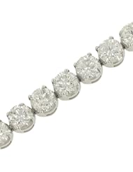 Round 4 prong Diamond Tennis Bracelet Diamond 15.33ct