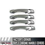 2005-2010 Chrysler 300 4dr Chrome Door Handle Covers (No Passenger Keyhole) 