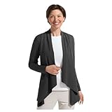 Coolibar UPF 50+ Women's Sun Protective Wrap (Black - XX-Large)