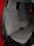 Exact Seat Covers, F396 V7, 2004-2005 Ford Ranger 60/40 Split Exact Seat Covers, Gray Velour