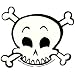Cartoon Skull Sticker by Evilkid