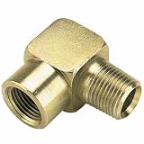 Buyers 1/4in. M NPTF x 1/4in. F NPTF 90 Degree Street Elbow