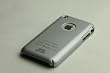 Custom Laser Engraving Apple iPhone Soft Polycarbonate Slim fit Case -Silver (Cozip Brand) Made in Korea