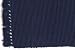 Dunroven House K405-N 36 x 13.5 Inch Ribbed Runner in Navy