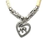 Capricorn the Goat Zodiac Pendant with Tribal Necklace