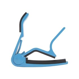 Blue Single-handed Guitar Capo Quick Change: Musical Instruments