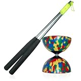 Mr Babache Medium Harlequin Diabolo Set Beach