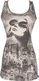 Skyscraper Graphic Tank Top T-Shirt Junior Plus Size