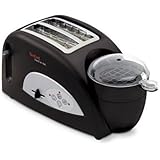 Tefal Toast N' Egg TT550015 Toaster - 2 Slice - Black