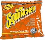Sqwincher 016041 OR Orange Flavor 2 5 Gallon Powder Concentrate Electrolyte Replacement Beverage Mix Case of