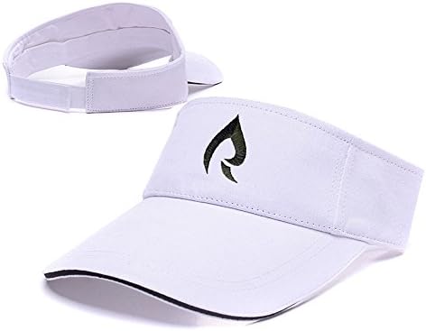 ZHHUA Faze Rain Logo Adjustable Embroidery Tennis Golf Baseball Hat Sun Visor Cap White