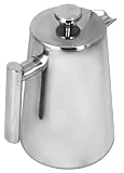 Nouveau Cafetiere Coffee Maker 0.8 Litre 6 Cup in Stainless Steel