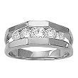 Platinum Man's Diamond Ring