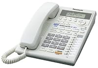 Panasonic KX-TS3282W 2-Line Corded Speakerphone with Caller ID and Intercom (White)