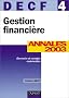 Gestion financi�re, DECF num�ro 4 : Annales 2003