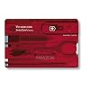 Victorinox Swiss Army Swiss Card, Translucent Ruby