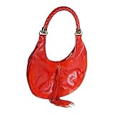 Yves Saint Laurent handbag, Hobo Red YSL49