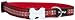 Red Dingo Reflective Safety Dog Collar, Medium, Red