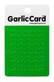 Garlic Card - Purees Garlic Quickly & Easily - Green
