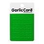 Garlic Card - Purees Garlic Quickly & Easily - Green
