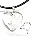 1 pc Rhodium on .925 Sterling Silver Simple Cz Crystal Pendant Connector Bail Pinch Clasp/Findings