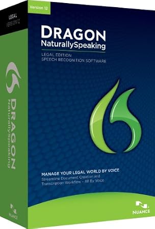 Dragon NaturallySpeaking Legal v12