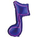 36" Music Note Shape 2 Sided