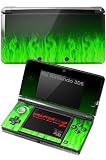 Nintendo 3DS Skin - Fire Green