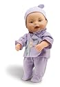 Wild Planet Water Babies 13" Caucasian Infant Lavender Flower Wrap-Around Ruffled Top and Bottoms