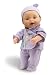 Wild Planet Water Babies 13 Caucasian Infant Lavender Flower Wrap-Around Ruffled Top and Bottoms