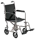 Drive Medical Economy Transport Chair - Silver
