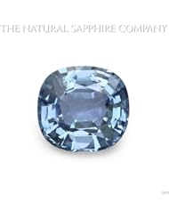 Natural Untreated Steel Blue Sapphire, 5.91ct. (U3673)