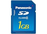 1 GB Class 2 SD Memory Card, guaranteed 2MB/s continuous transfer rate