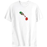 T-Shirt White  St. Kitts & Nevis Map Color  Country