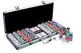 Red Star DX-5011 Aces Up 500 Executive ABS Chip Poker Set