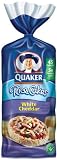 Quaker Rice Cakes Rice Cakes White Cheddar – 12 Pack