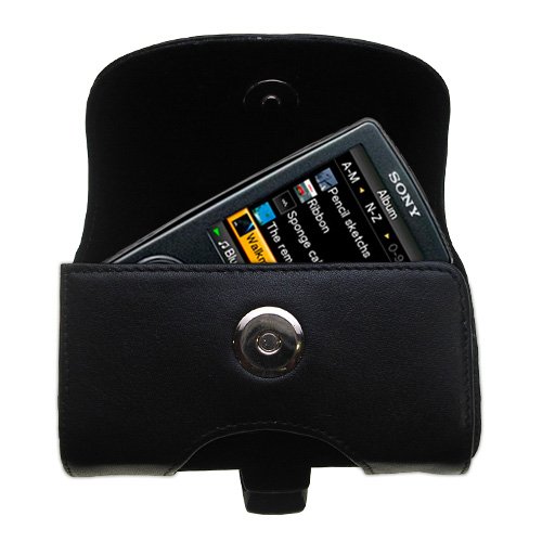 Childrens Toyshop  Computer : Horizontal Leather Case with Belt Clip / Loop for the Sony Walkman NWZ-A818