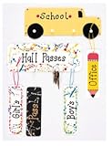 HALL PASSES SPLATTER RACK