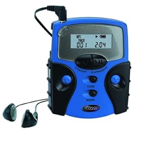 KB Gear Jam-P3 Digital Audio Player (Blue)-Clamshell Packaging by KB Gear
