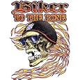 Biker To The Bone Adult Sweatshirt